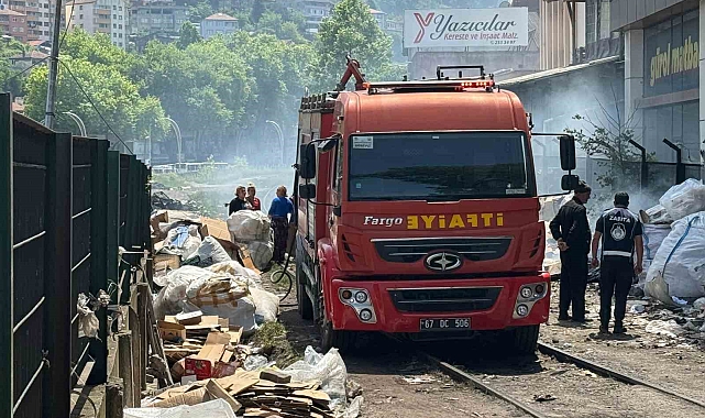 Yangın, ekipleri harekete geçirdi