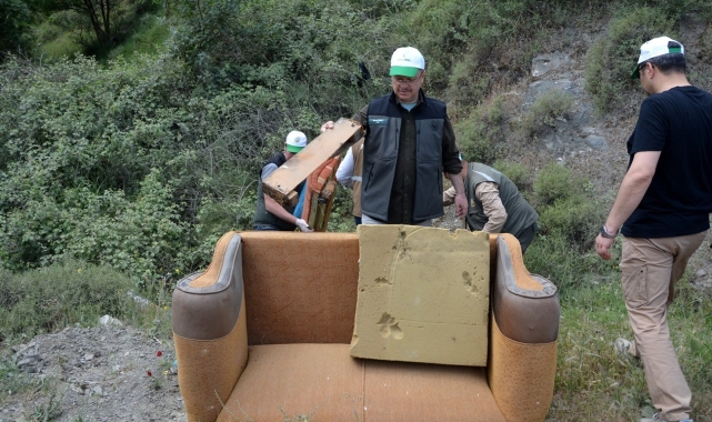 Yangına karşı ormanları temizlediler