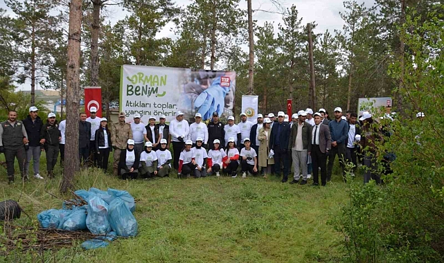 Yangına karşı ormanlık alanlar temizlendi