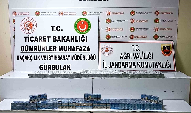 Yapılan operasyonda 830 paket kaçak sigara yakalandı