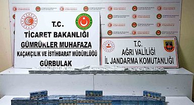 Yapılan operasyonda 830 paket kaçak sigara yakalandı