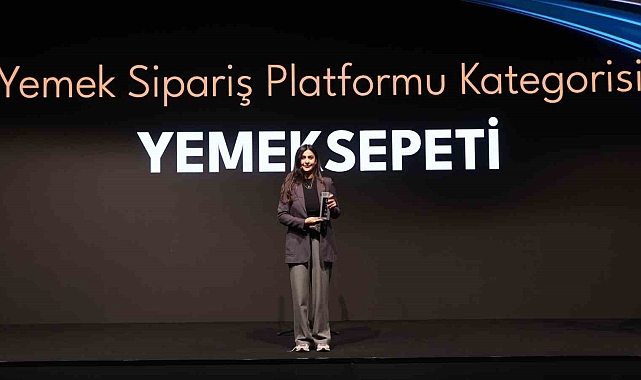 Yemeksepeti&#039;ne &#039;Yemek Sipariş Platformu Kategorisi&#039;nde birincilik ödülü