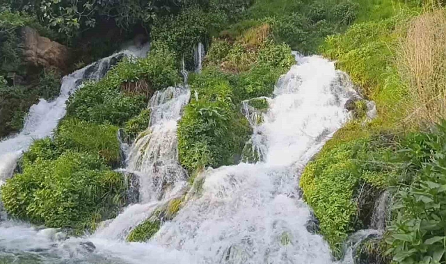 Yeşilköy Şelalesi Kayseri&#039;de turistlerin yeni gözdesi haline geldi