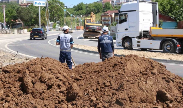 Yeşilova-Solaklar Köprülü Kavşağı estetik görünüme kavuşacak