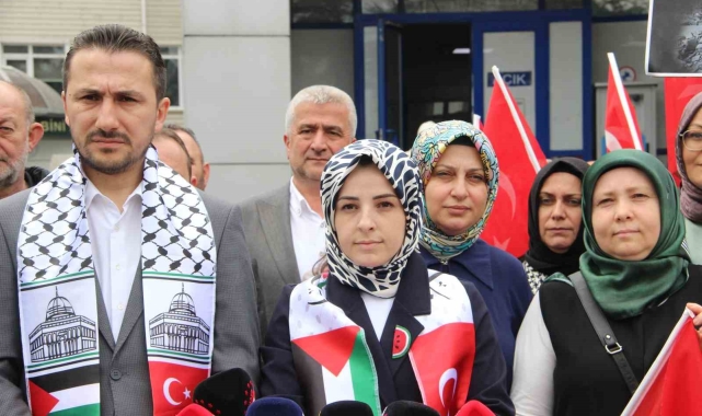 Yılmaz &quot;Gazzeli anneler için susmuyoruz&quot;