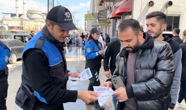Yüksekova polisinin sanal dolandırıcılığa karşı uyarıları devam ediyor