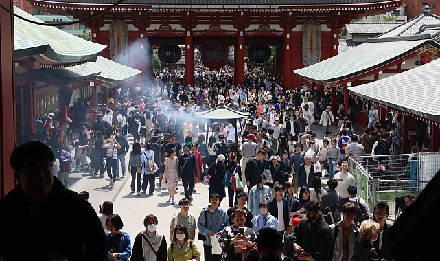 Ziyaretçiler kur farkının getirdiği avantajla Tokyo&#039;nun tadını çıkardı