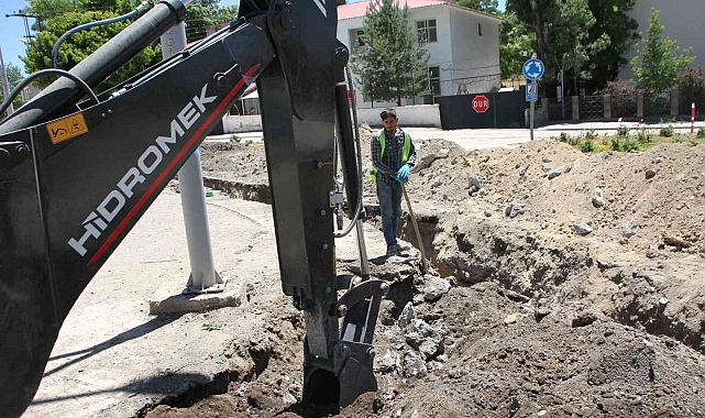 35 kilometre uzunluğunda doğal gaz boru hattı çalışmaları sürüyor