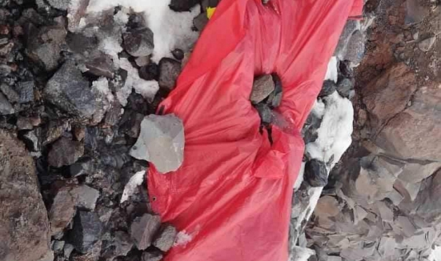 Ağrı Dağına tırmanan dağcının cansız bedenine ulaşıldı