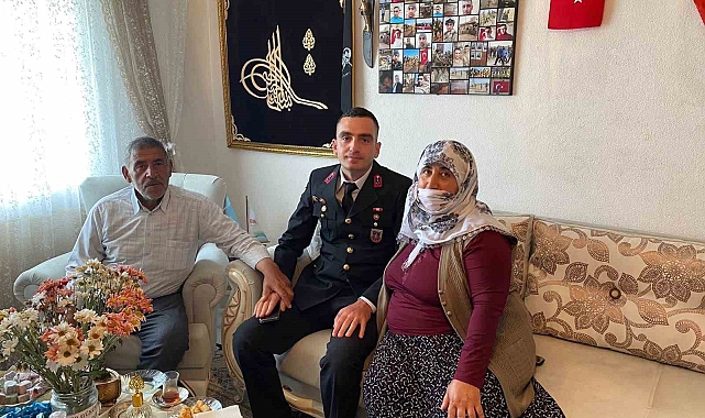 Ağrı'da, şehit aileleri unutulmadı