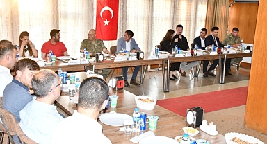 Aralık’ta tayini çıkan personellere veda yemeği