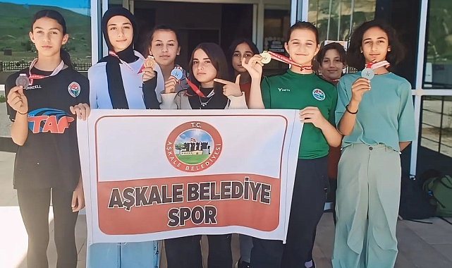Aşkale Belediye Spor büyük bir başarı elde etti