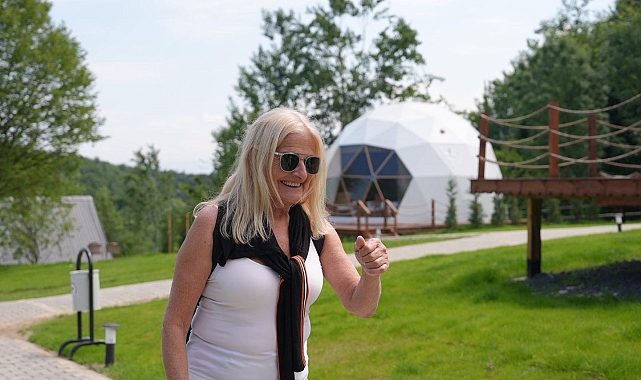 Aydınpınar Şelalesi Tabiat Parkı, yabancı turistlerin de ilgisini çekmeye başladı