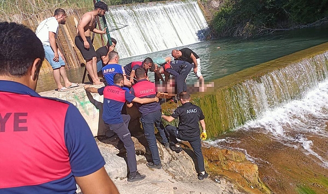 Aynı şelalede 2 boğulma