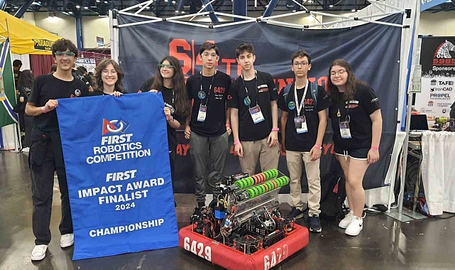 Bahçeşehir Koleji Robotik Takımı, Abd&#039;de Dünyanın En İyi Altı Takımından Biri Oldu