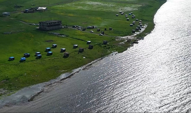 Balık Gölü, nefes kesici manzarasıyla, yerli ve yabancı turistleri cezbetmeye devam ediyor