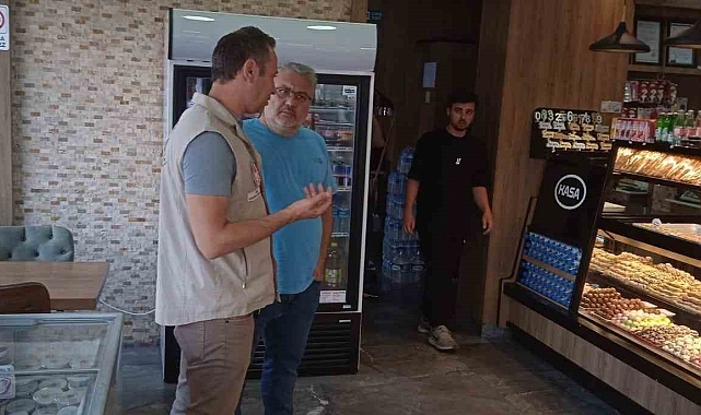 Bayram öncesi unlu mamul satışı yapan işletmelere denetim
