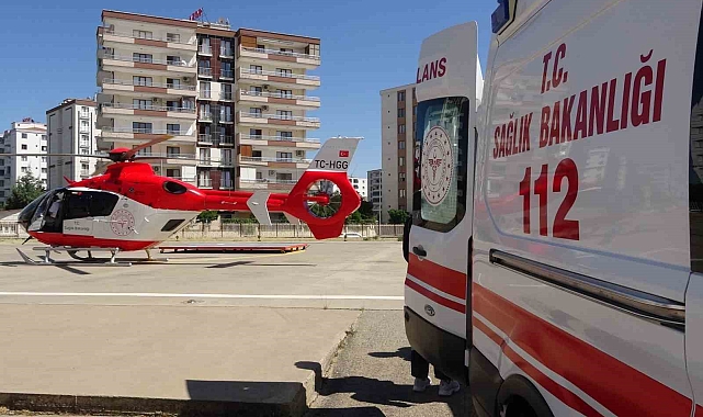 Bindiği atın tepmesi sonucu yere düşerek yaralanan şahıs, yaralandı