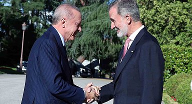 Cumhurbaşkanı Erdoğan, İspanya Kralı VI Felippe ile görüştü