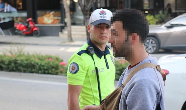 Denetimden kaçan motosiklet sürücüsüne ceza yağdı