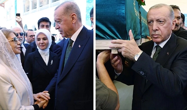 Devlet erkanından, cenaze törenine yoğun katılım