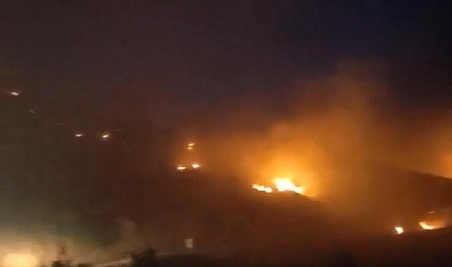 Diyarbakır&#039;da gece başlayan yangın söndürüldü