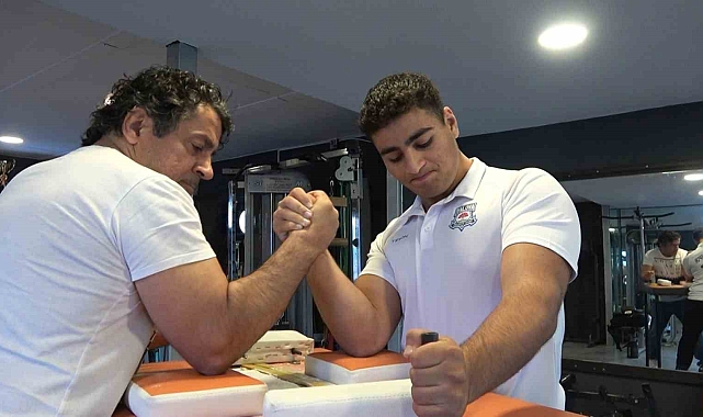 Emre&#039;nin Hedefi Dünya Bilek Güreşi Şampiyonluğu