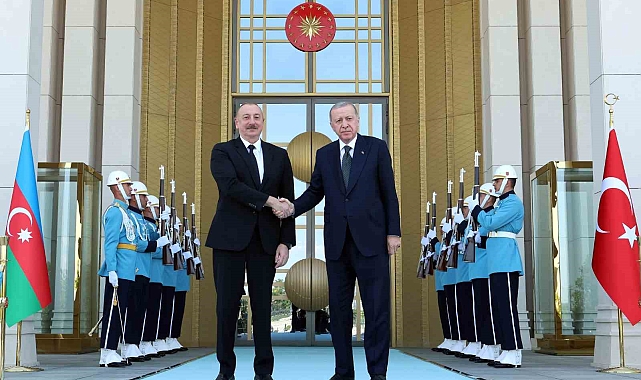Erdoğan,  Aliyev ile görüştü