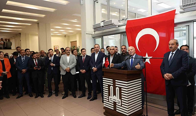 Erzurum Valiliğinde erken bayramlaşma programı