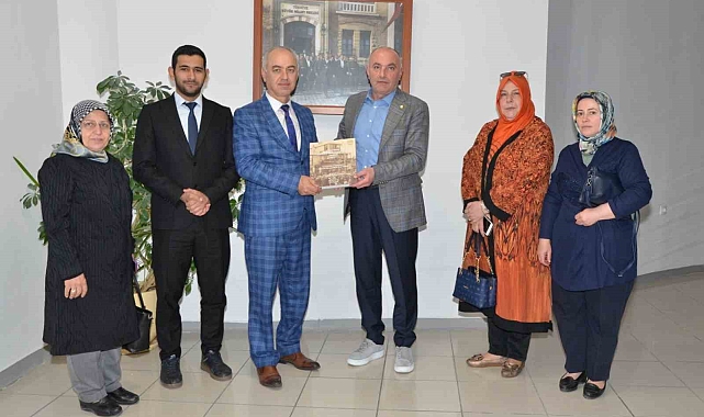 ETSO Yönetim Kurulu Başkanı ve TOBB Yönetim Kurulu Üyesi Saim Özakalın&#039;ı ziyaret etti