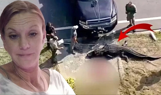 Evsiz kadının cesedi, dev timsahın karnından çıktı