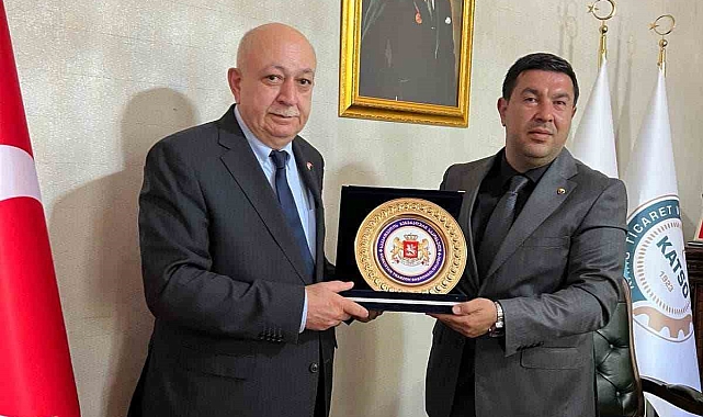 Gürcistan Trabzon Başkonsolosu Nikoloz Iahsvılı&#039;dan Başkan Bozan&#039;a ziyaret