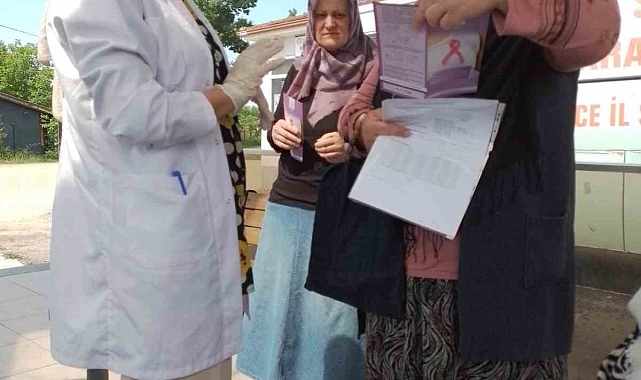 Halk, Kanserin belirtileri, tanısı veya tedavi yöntemleri konusunda bilgilendiriliyor