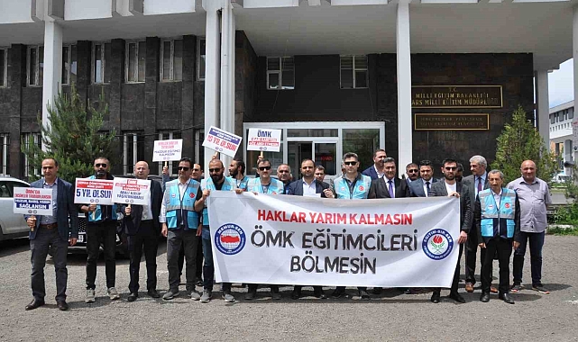 İdareciler, seslerini duyurmak için basın açıklaması yaptı