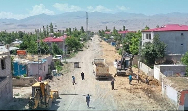 Iğdır Belediyesinden yol genişletme çalışması