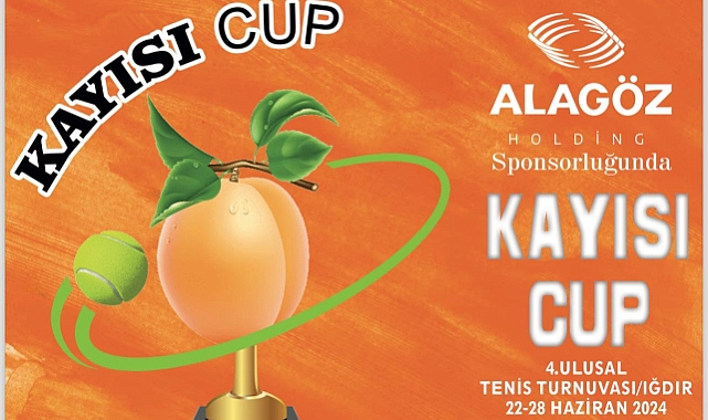 Iğdır’da Kayısı Cup yaz kupası Türkiye serisi tenis turnuvası bugün başlıyor