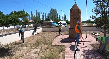 Iğdır'da Şehitlik Anıtı'nın tadilatı yapılıyor