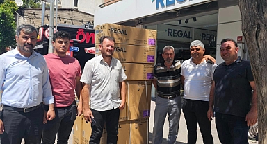 Iğdır Şoförler Odasından taksi duraklarına klima ve doğalgaz sobası