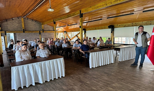 İmamlar, yangın eğitimi aldı