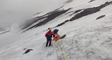 İranlı dağcının cenazesi tahliye edildi