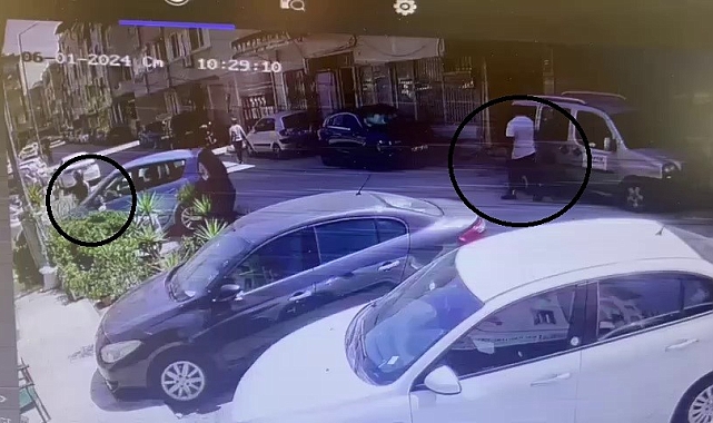 İskenderun&#039;da kasklı bir şahıs, sokak ortasında kurşun yağdırdı