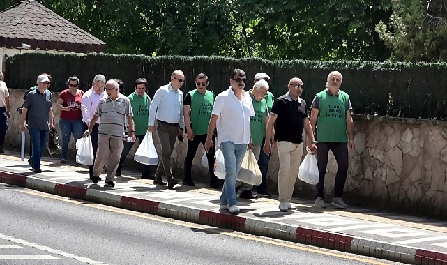 Islah projesi için toplanan imzalar, poşet torbalarla taşındı