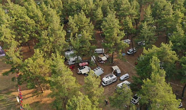 Kamp ve Karavan Tutkunları Orhaneli&#039;de buluşuyor
