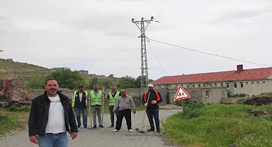 “Köylerimiz Güzelleşiyor” projesiyle Gülpınar köyü güzelleşiyor