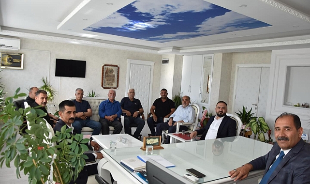 MHP Iğdır Teşkilatından Müdür Aziz Gün’e hayırlı olsun ziyareti