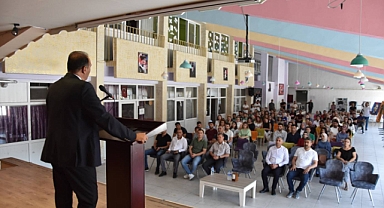 Milli Eğitim Müdürü Aziz Gün Karakoyunlu’da yeni müfredatı anlattı