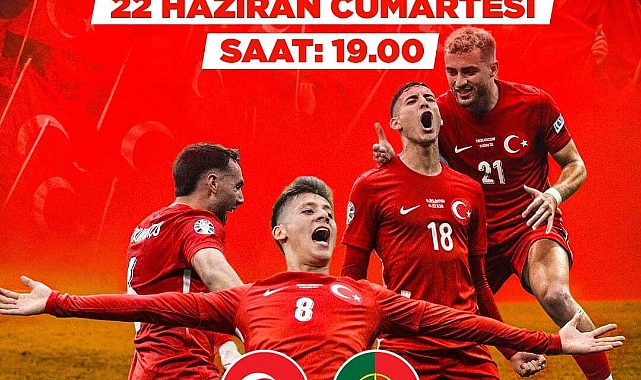 Milli heyecan Elazığ&#039;da dev ekranda izlenecek