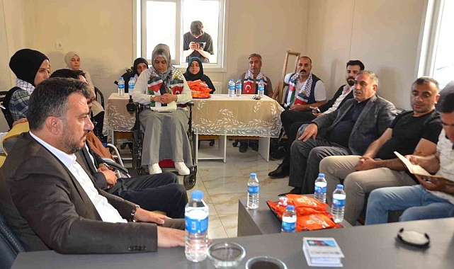 Muş Bedensel Engelliler Derneği, Filistin&#039;de hayatını kaybedenler için Mevlid okuttu