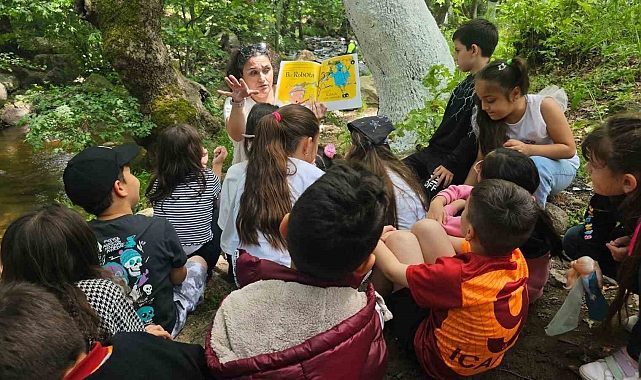 Öğrenciler, Çaylak Şelalesi Mesire Alanı&#039;nda unutulmaz bir gün geçirdiler