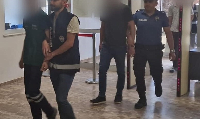 Piyasa değeri 500 bin TL olan kabloları inşaattan çaldılar